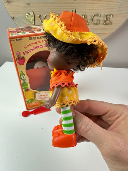 1980 Kenner Strawberry Shortcake Orange Blosson First Release with Box