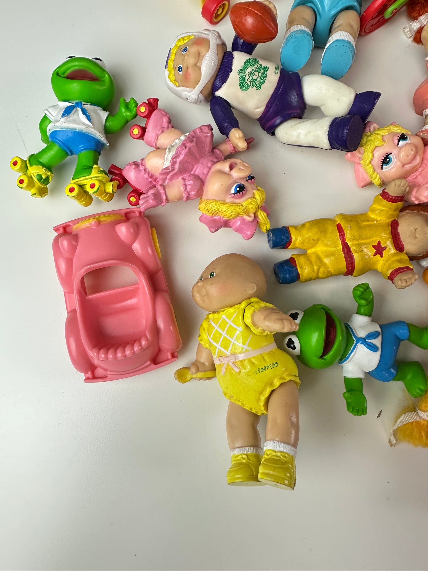 1980s Cabbage Patch Poseable, Eraser, and McD's Toy Lot