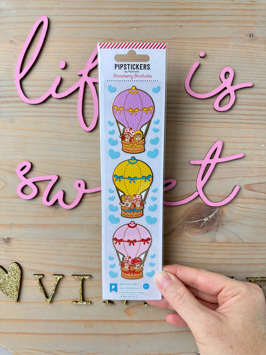 Strawberry Shortcake Berry High Flyers Stickers [Pipsticks]