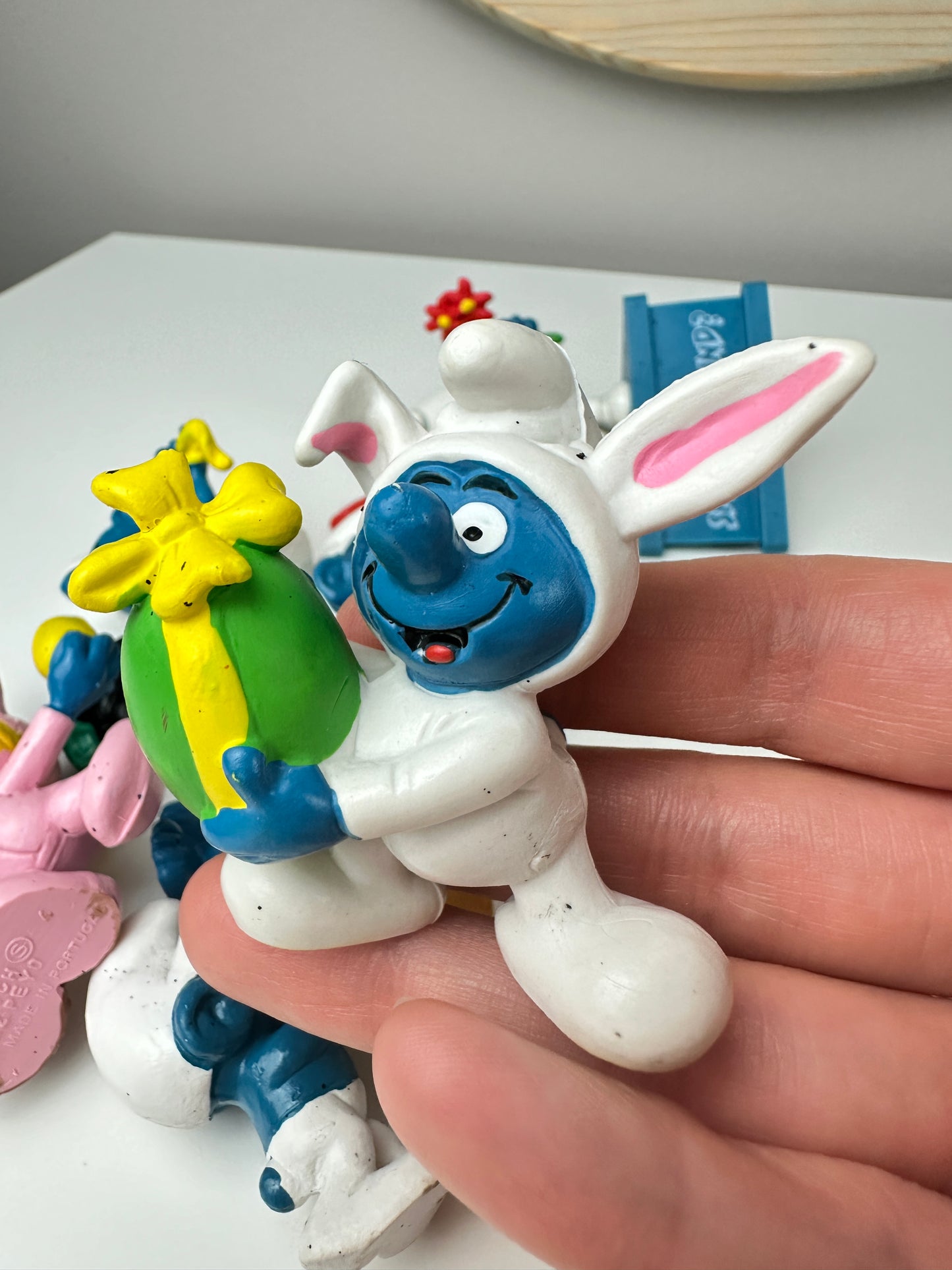 1980s Peyo Smurf Miniature PVC Figures (Sold Separately)
