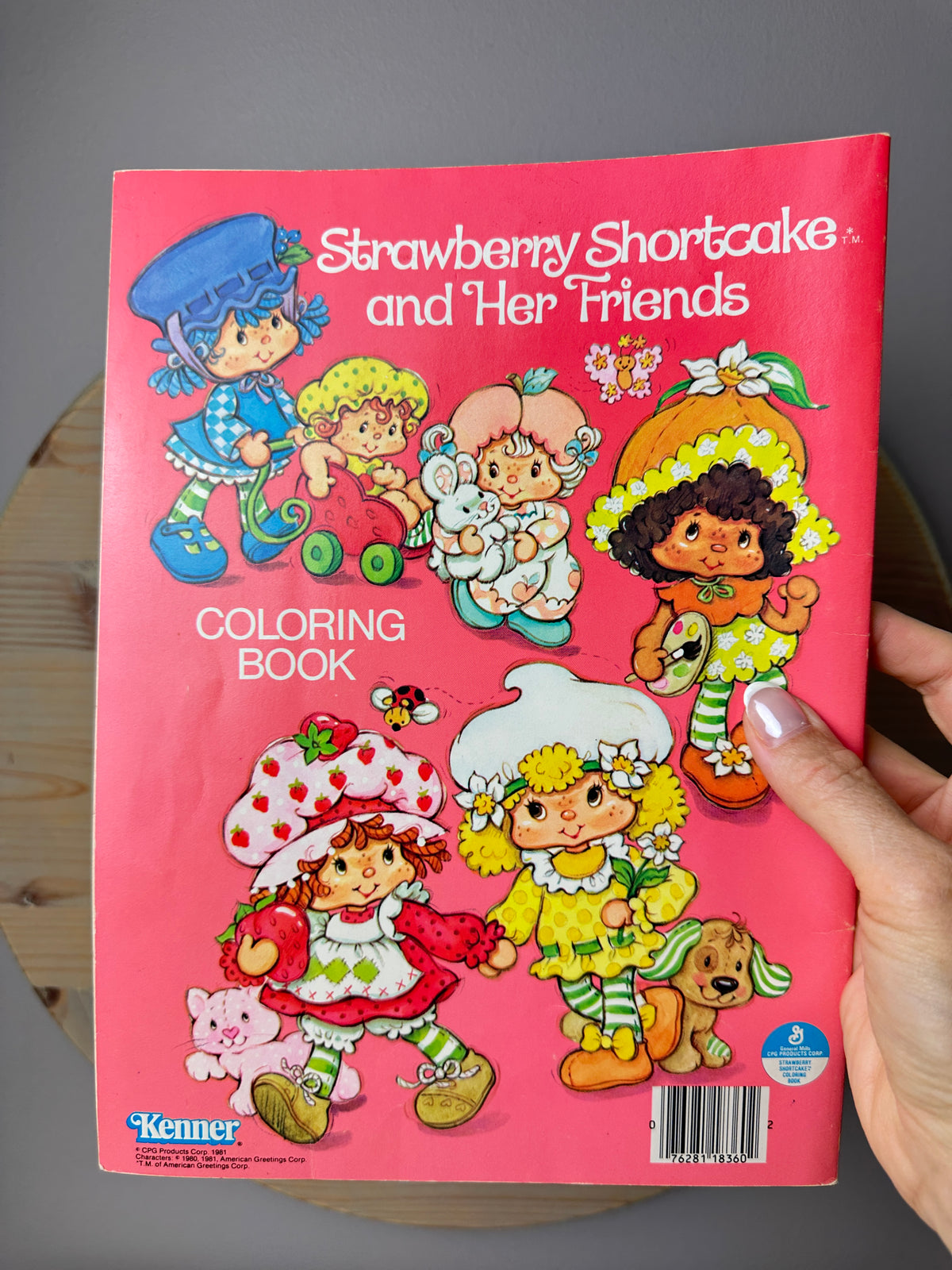 1980s AGC Strawberry Shortcake Coloring Book [Used]