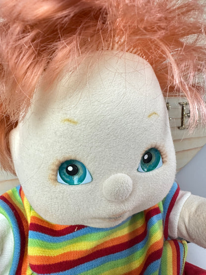 1980s Mattel My Child Doll Green Eyes Red Hair