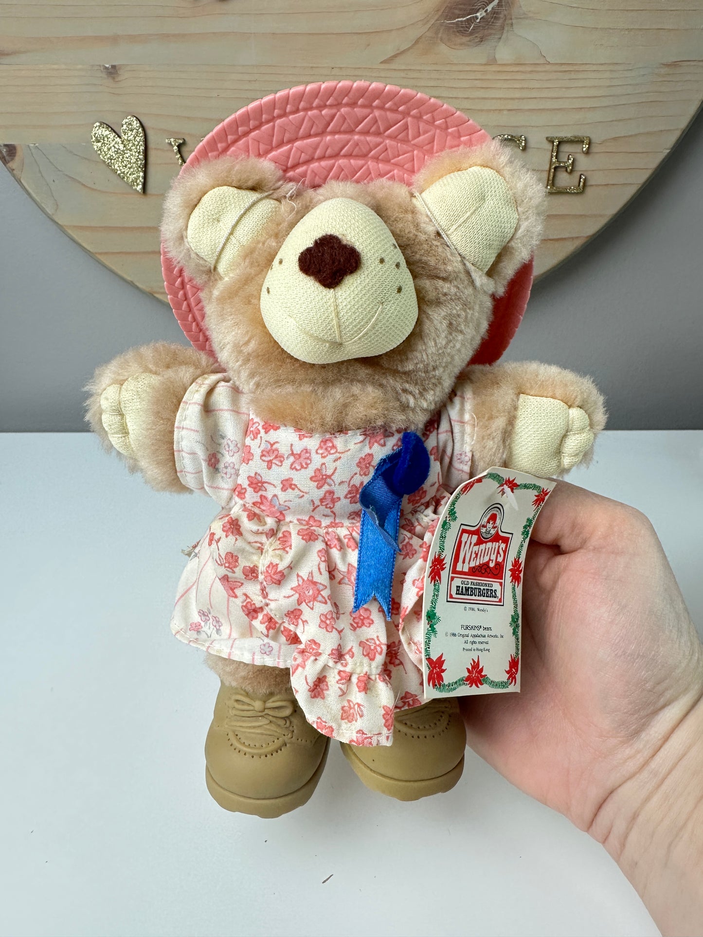 1986 Wendy's Hattie Furskin with Tag