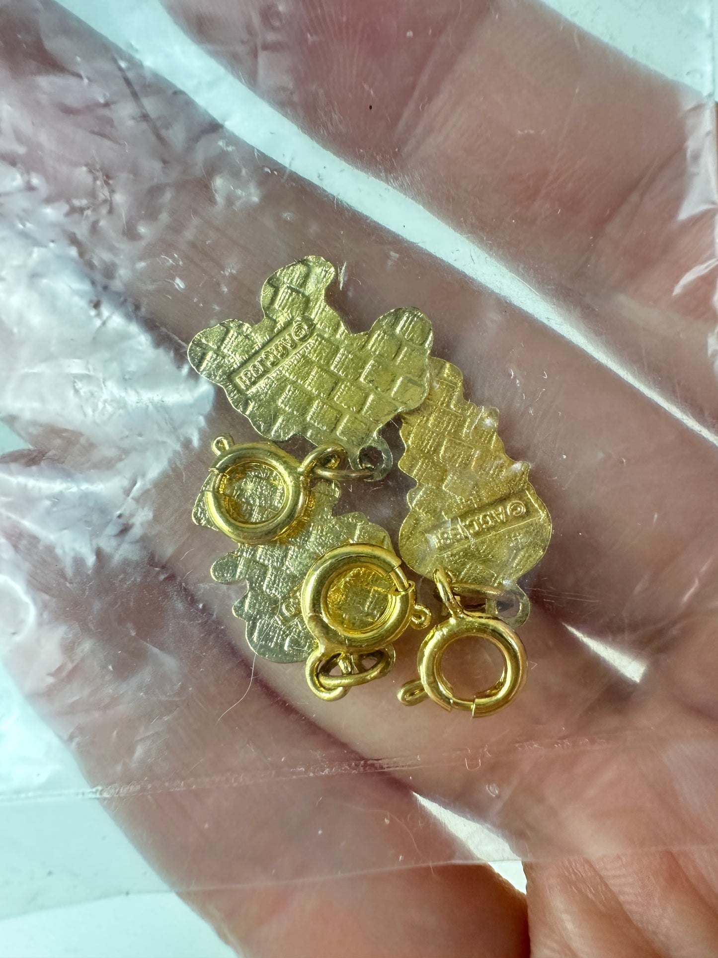 1980s Kenner Strawberry Shortcake Berry Points Charm Set of Three [Sealed] Promotional Mail-In Offer #2