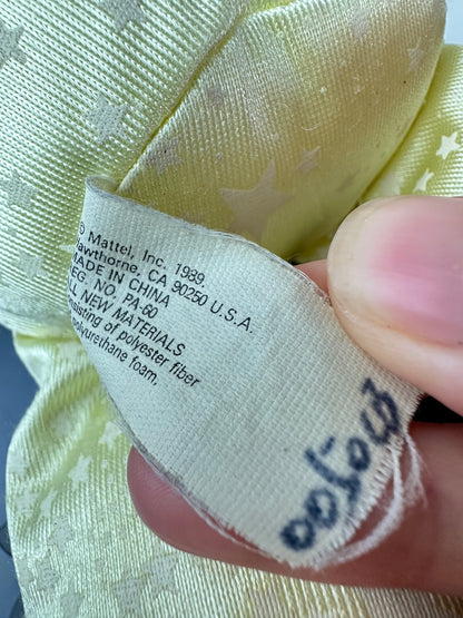 1989 Mattel PJ Sparkles Yellow Bunny