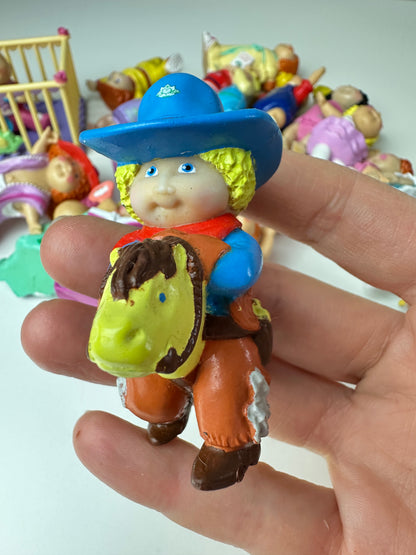 1980s Cabbage Patch Kids Miniatures Mini PVC Figures [Sold Separately]
