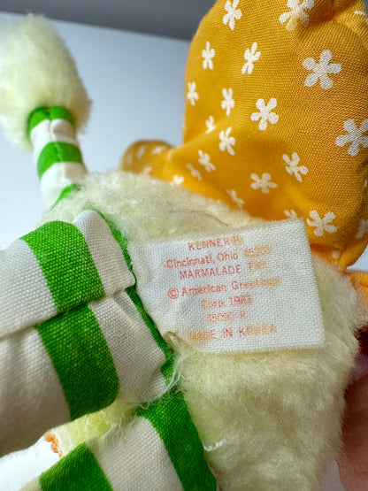 1983 Kenner Strawberry Shortcake Marmalade Plush [RARE]