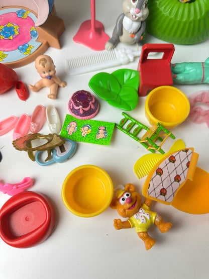 1980s Random Parts & Pieces Toy Lot #1