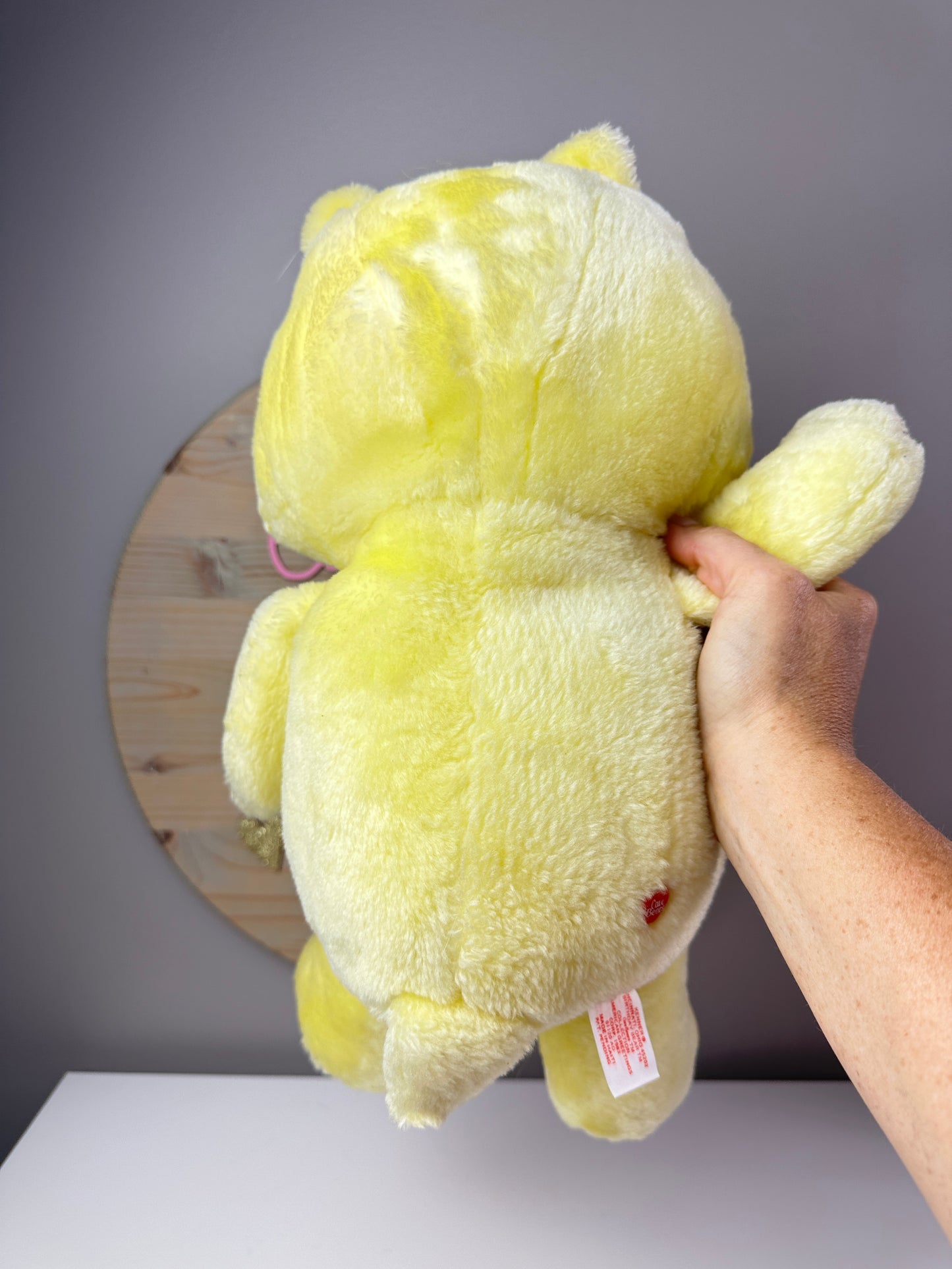 1983 Kenner Care Bears Large 18" Birthday Bear Plush