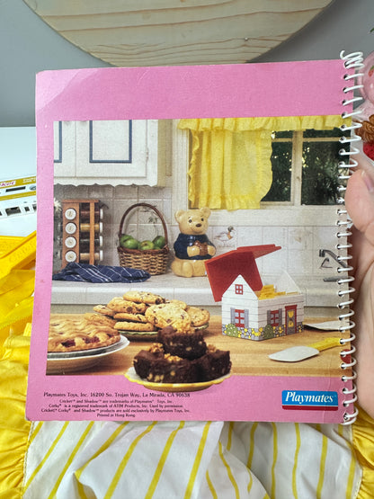 1980s Playmates Cooking with Cricket Playset with Book + Tape