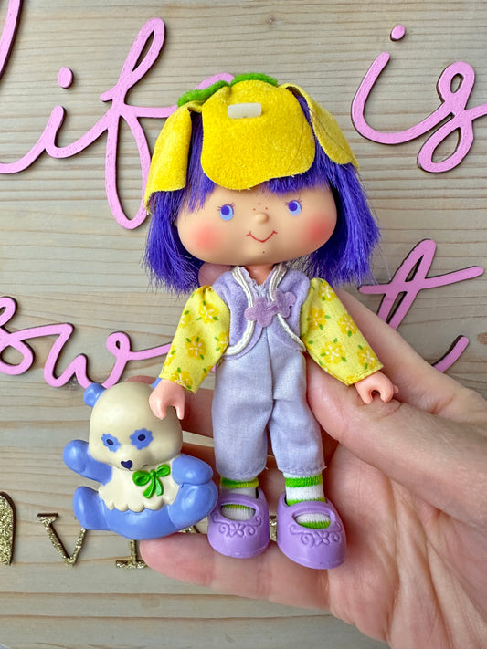 1983 Kenner Strawberry Shortcake Almond Tea with Marza Panda *Berry Vault*