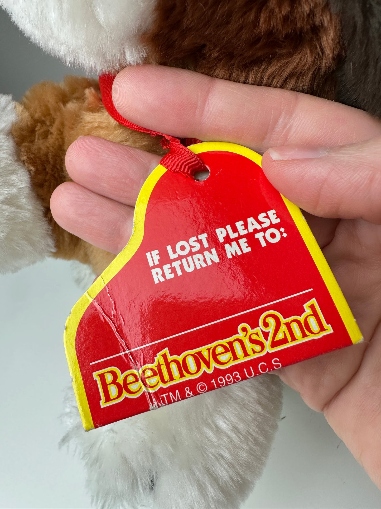 1993 Kenner "Beethoven's 2nd" Plush [Sold Separately]