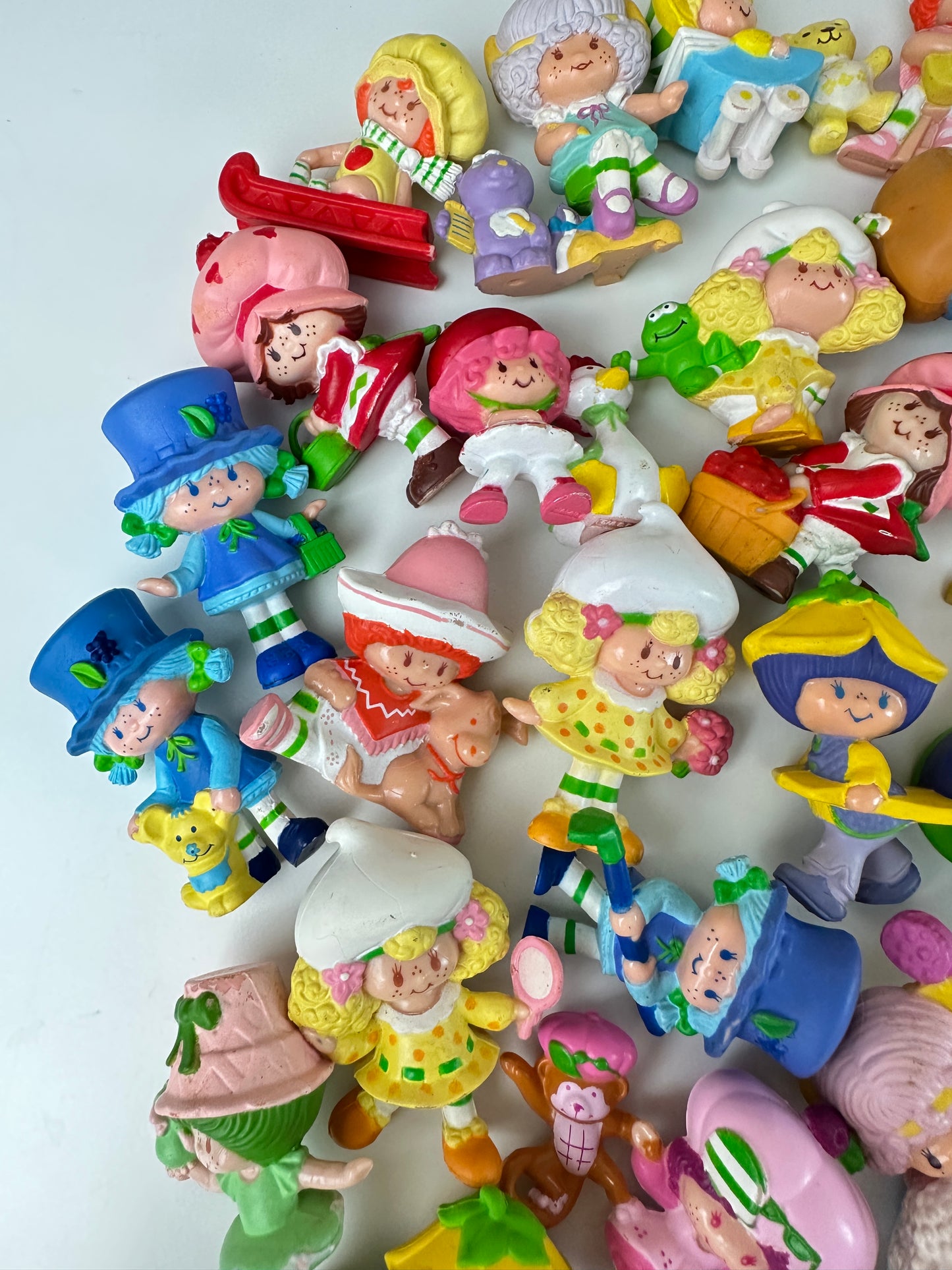 1980s Kenner Strawberry Shortcake Strawberryland Miniatures PVC Figures [Sold Separately]