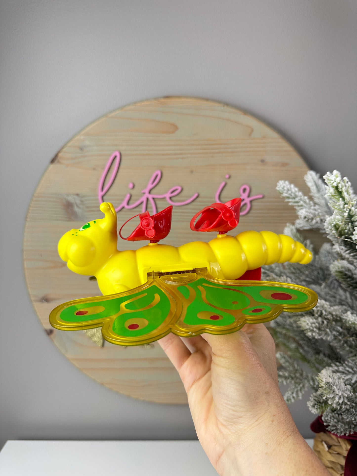 1980s Kenner Strawberry Shortcake Flitterbit Doll Playset