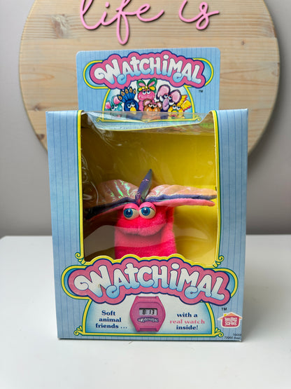 1980s Hasbro Softies Watchimals  Dragonfly NRFB MIB