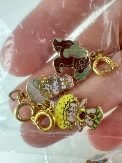 1980s Kenner Strawberry Shortcake Berry Points Charm Set of Three [Sealed] Promotional Mail-In Offer #2