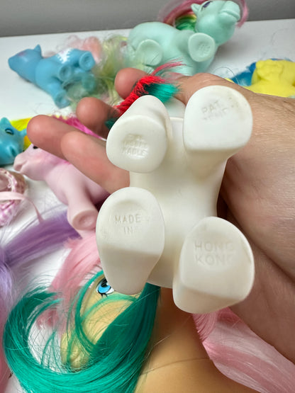 1980s Hasbro G1 My Little Pony Lot
