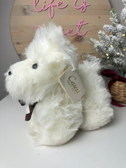 Russ Caress Soft Pets Westie Puppy Dog Plush with Tag