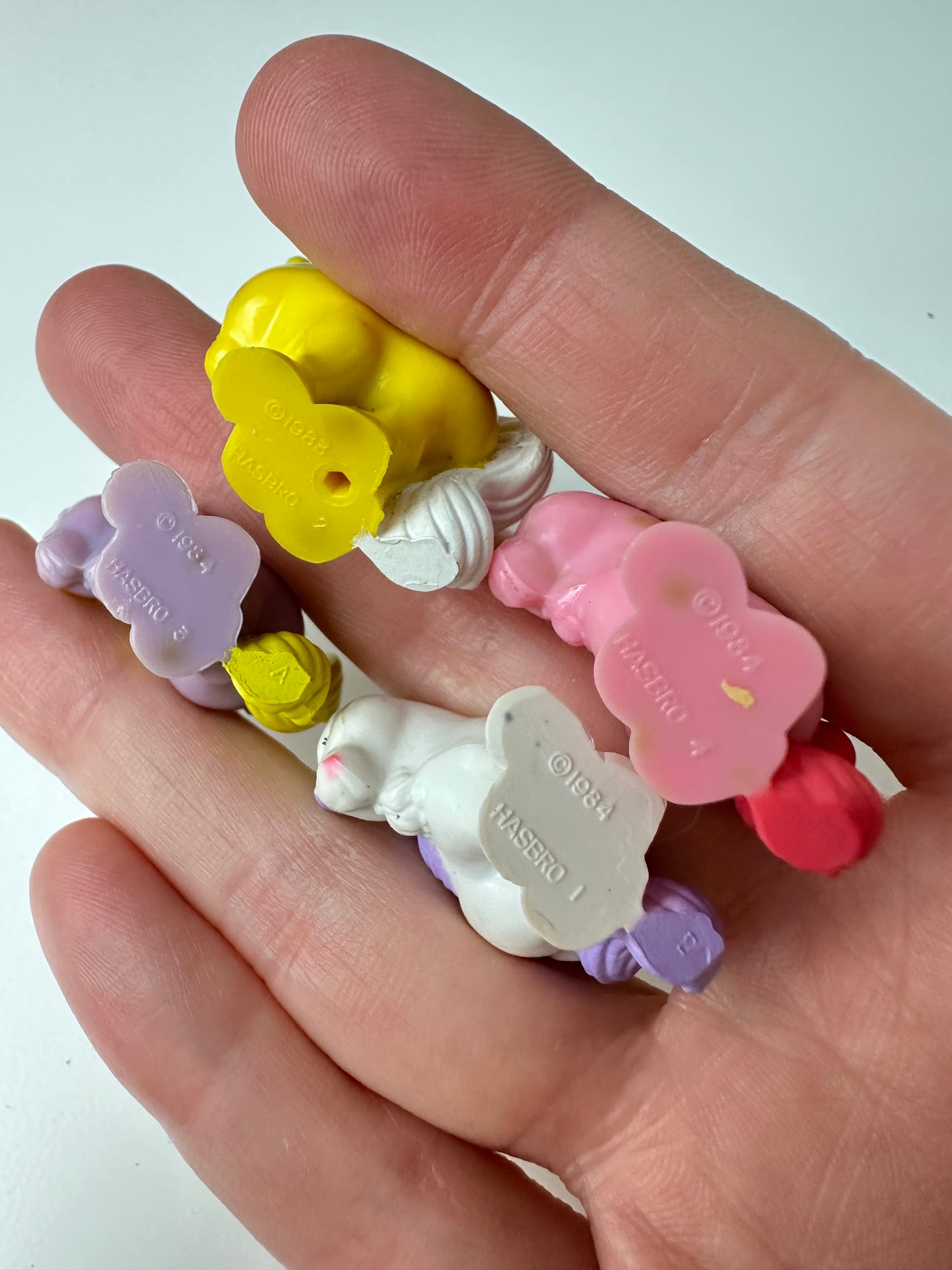 1980s Hasbro G1 My Little Pony Mommy Charms Lot