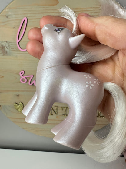 1980s Hasbro G1 My Little Pony Pearlized Baby Blossom [Mail-In]