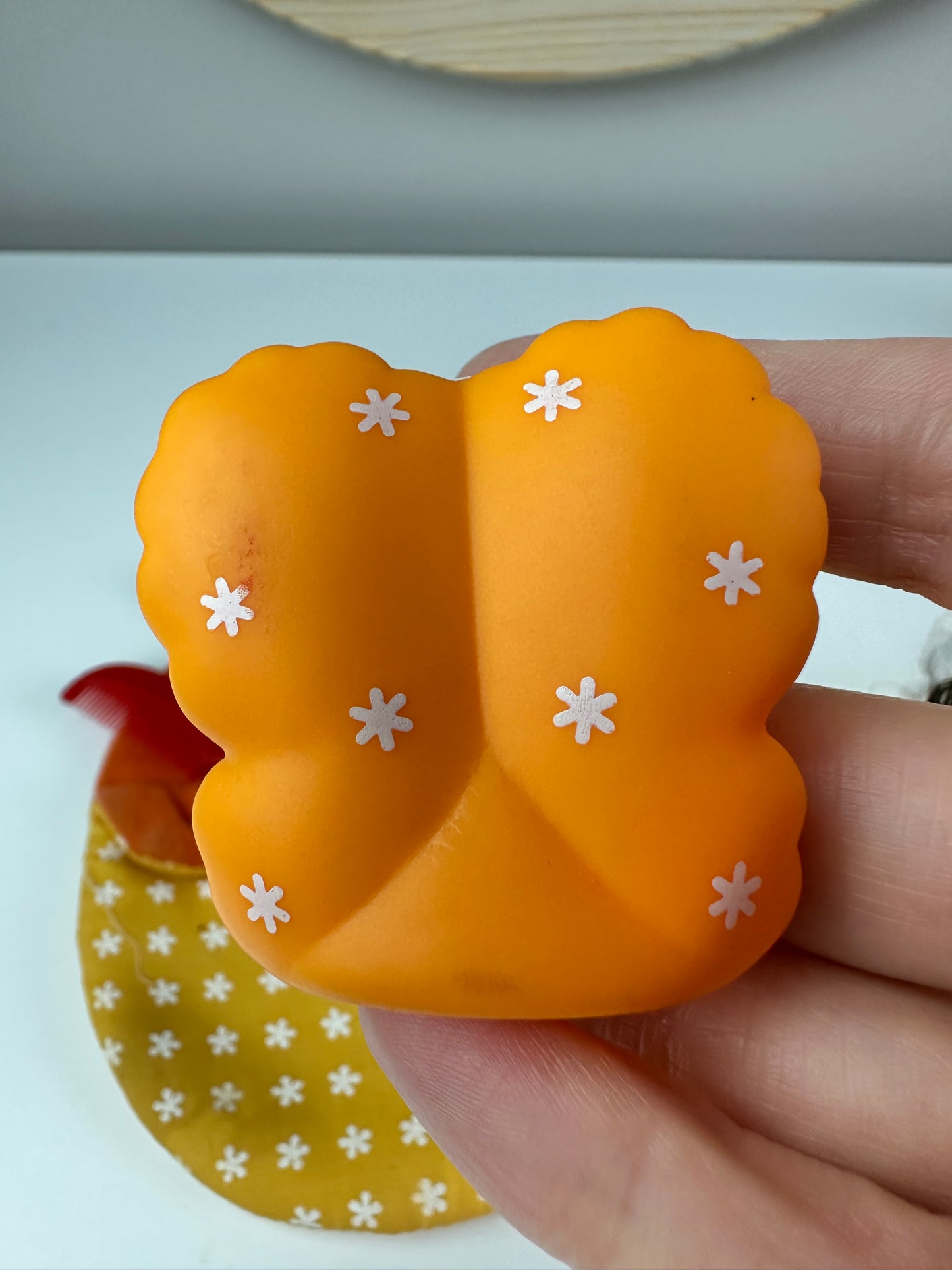 1984 Kenner Strawberry Shortcake Orange Blossom Sweet Sleeper Doll with Sleeping Bag