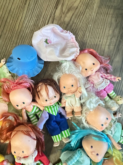1980s Kenner Strawberry Shortcake Damaged Doll Lot