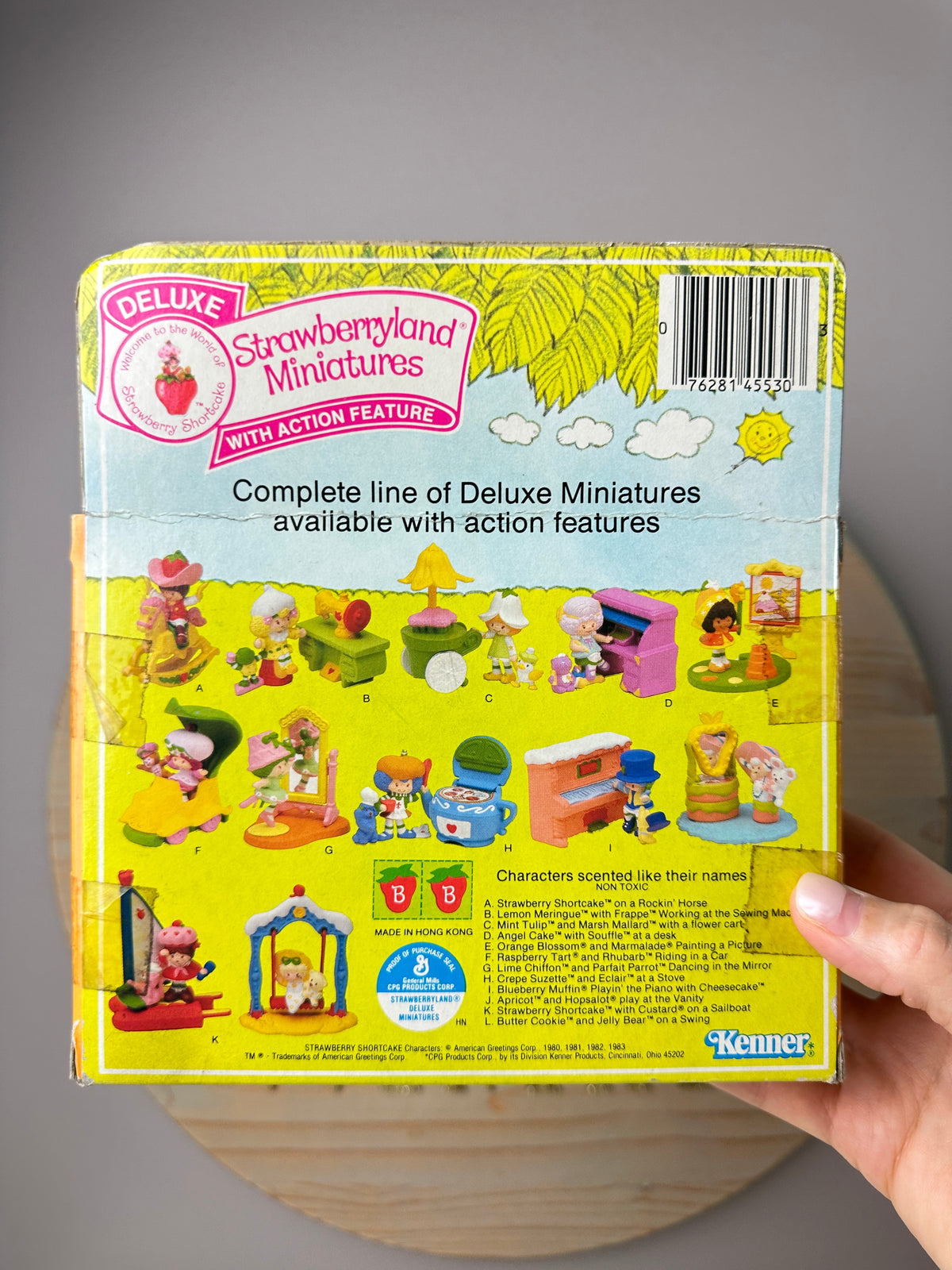 1983 Kenner Strawberry Shortcake Deluxe Miniature Sets [Sold Separately] *Berry Vault^