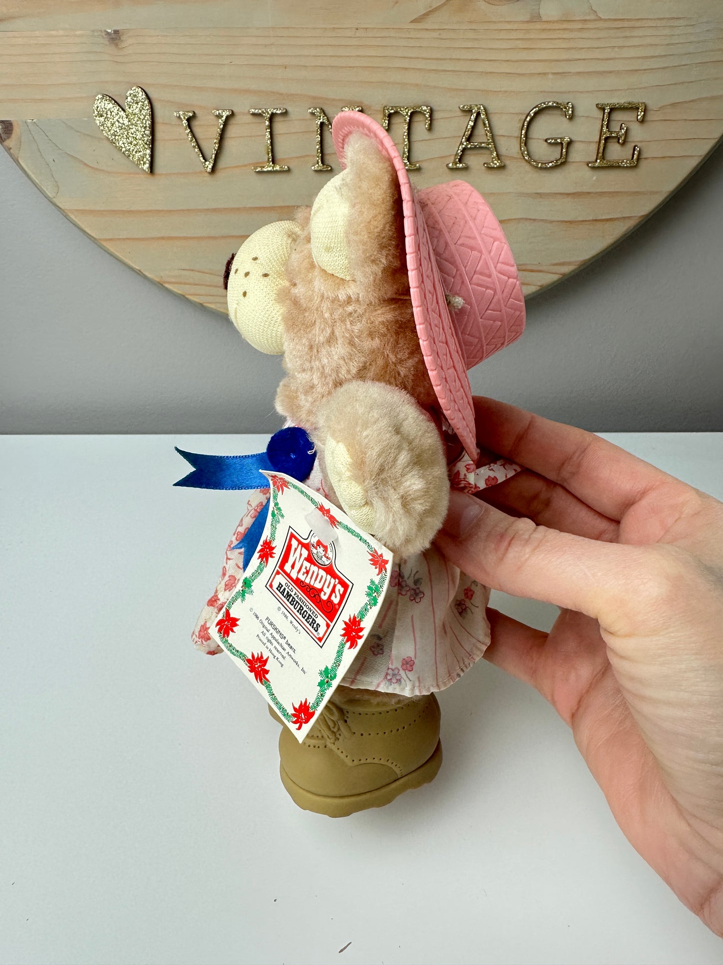 1986 Wendy's Hattie Furskin with Tag