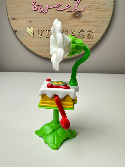 1985 Kenner Strawberry Shortcake Berry Happy Home Fancy Fun Foom Phonograph Record Player