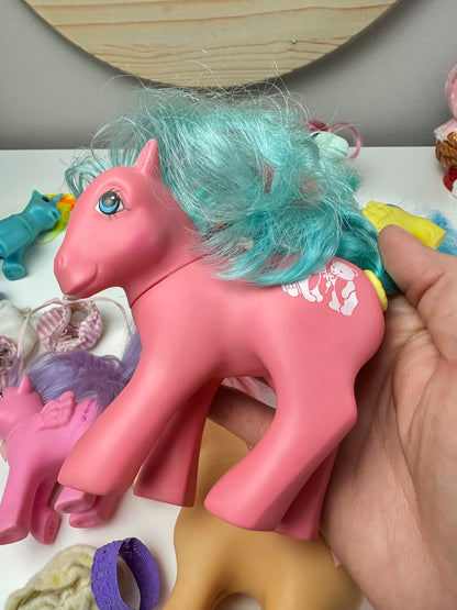 1980s Hasbro G1 My Little Pony Lot