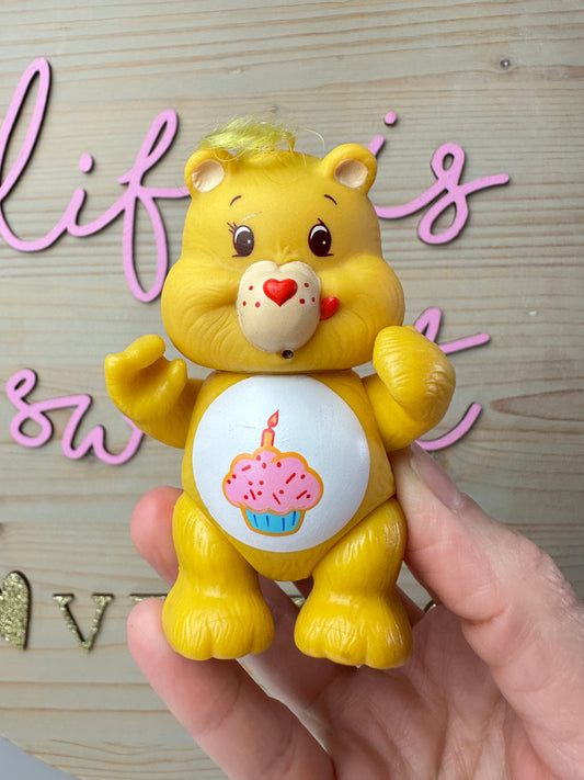 1980s Kenner Care Bear Poseable Birthday Bear