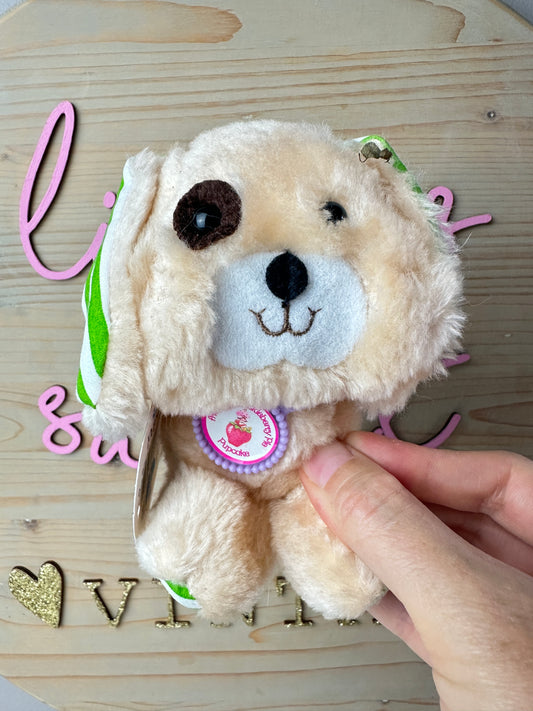 1982 Kenner Strawberry Shortcake Pupcake Plush with Tag *Berry Vault*