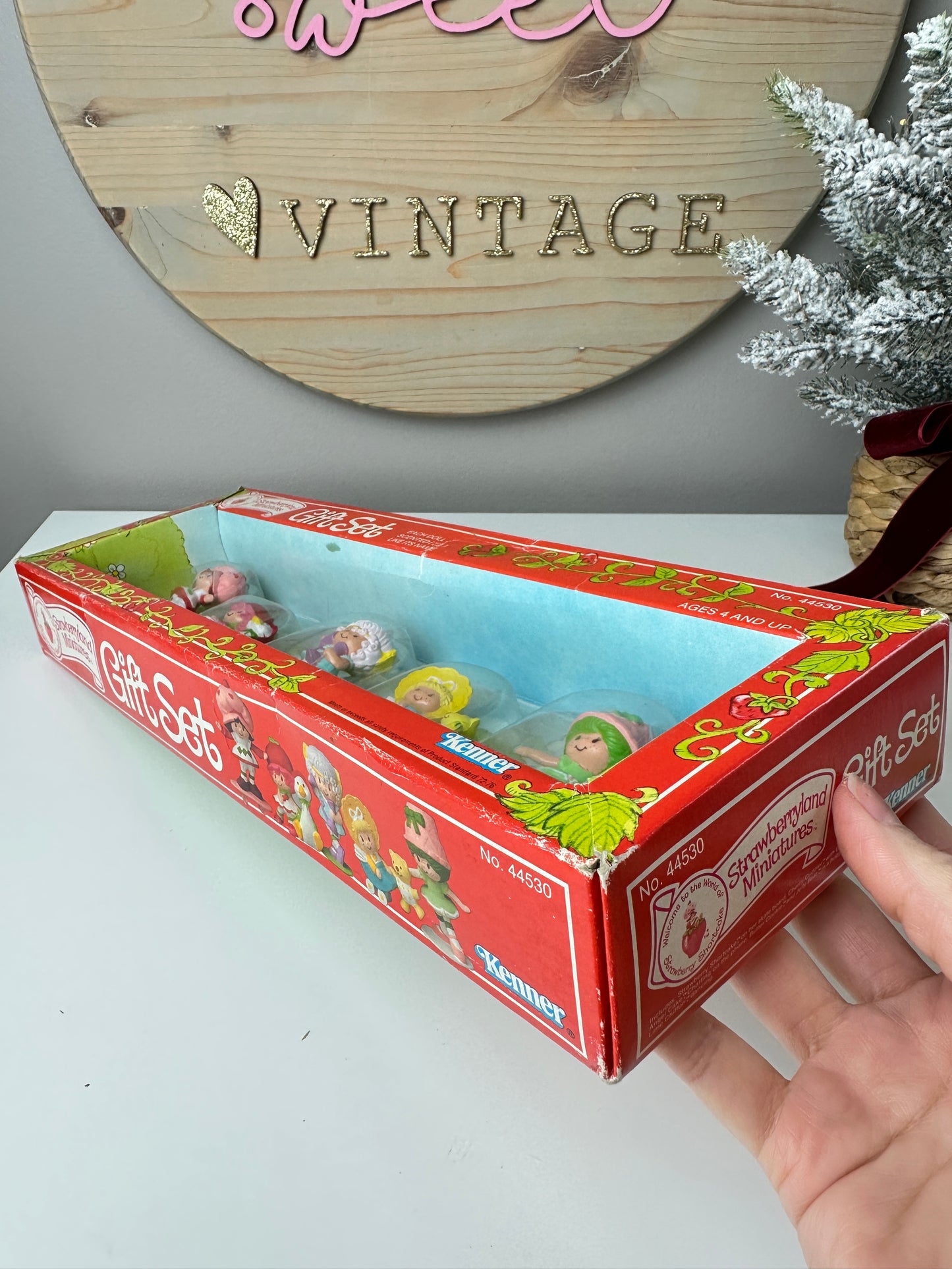 1982 Kenner Strawberry Shortcake Strawberryland Miniature Gift Set MIB NRFB