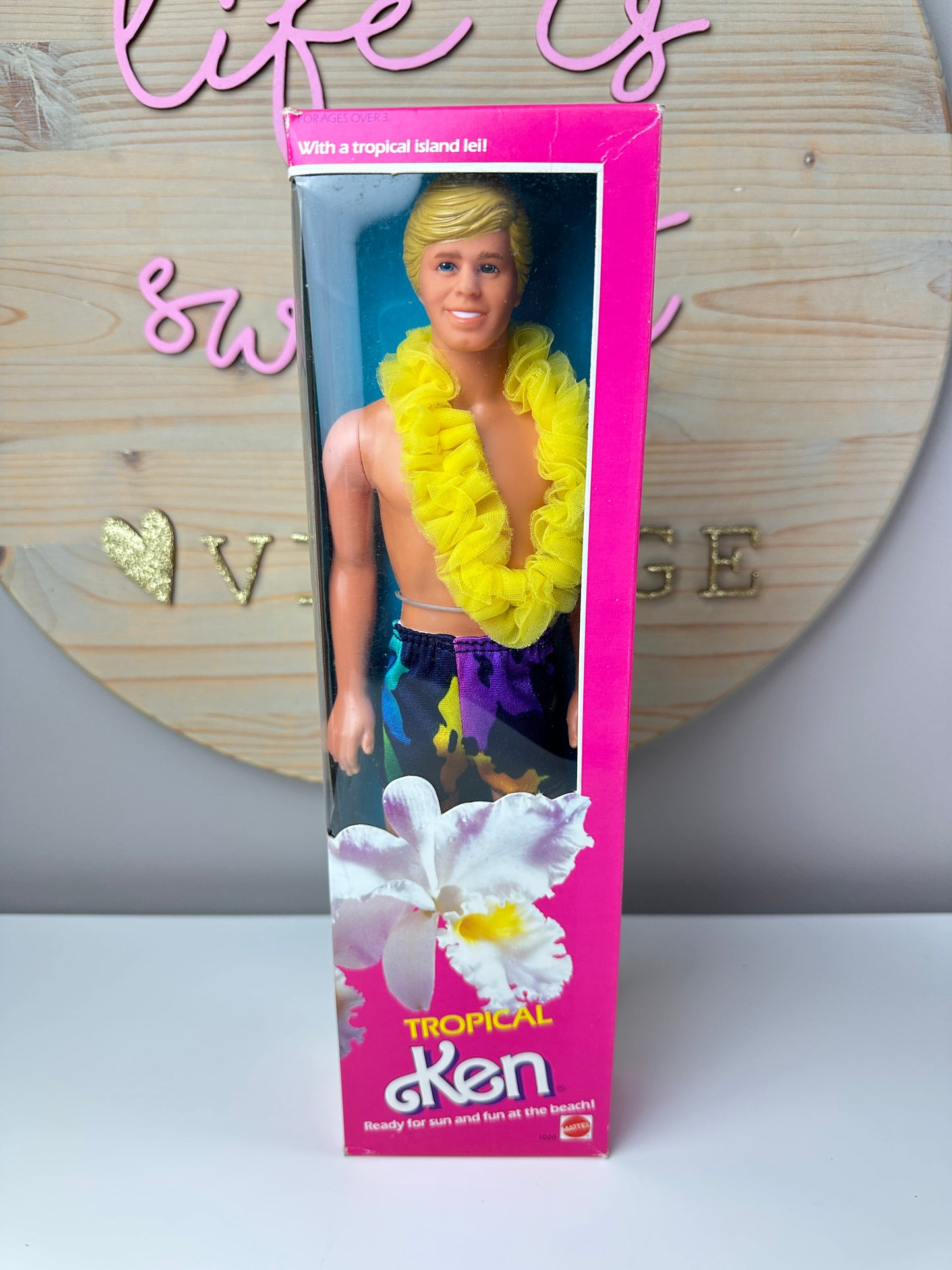 1985 Mattel Tropical Ken Doll NRFB