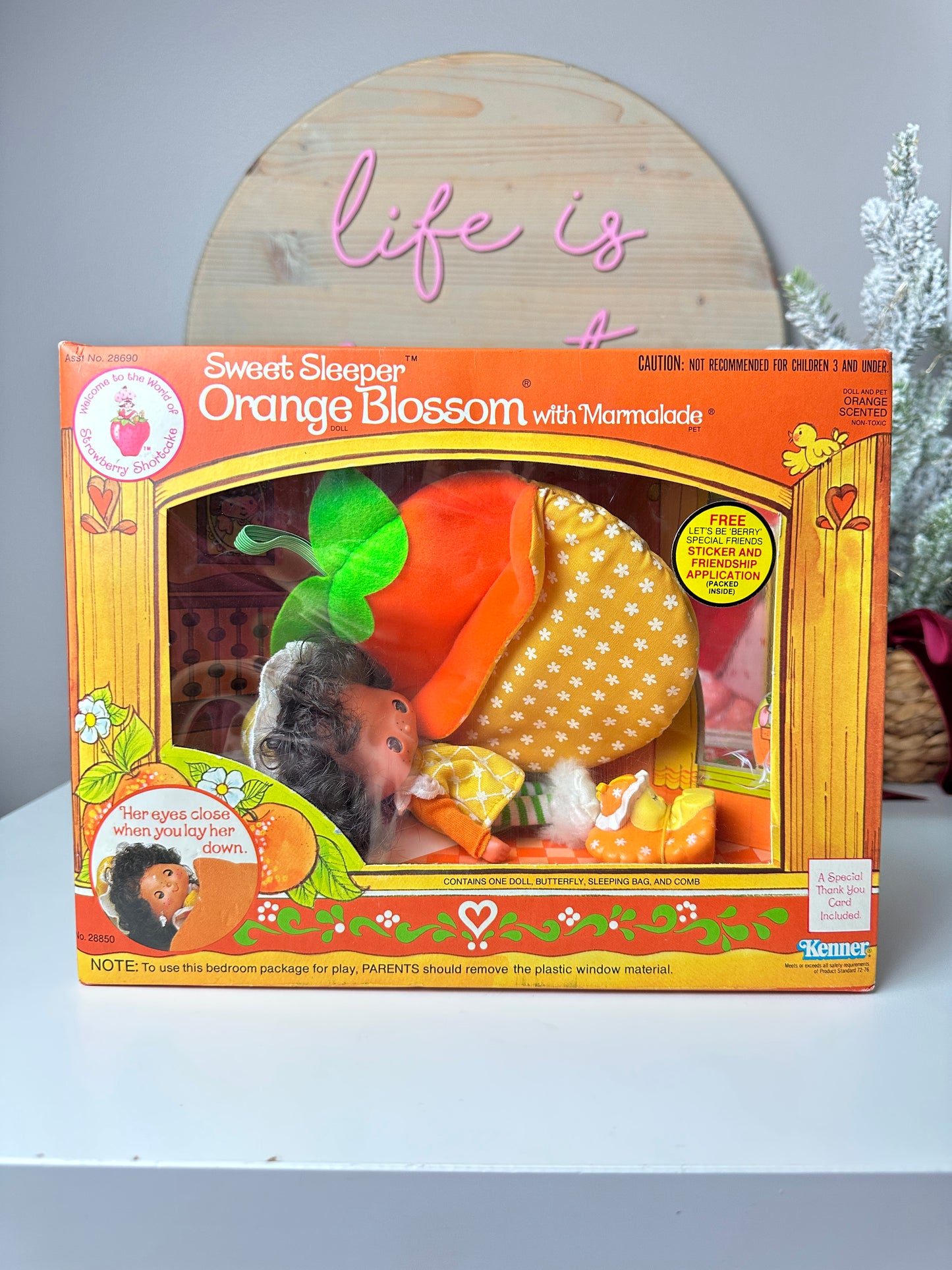 1984 Kenner Strawberry Shortcake Sweet Sleeper Dolls NRFB MIB [Sold Separately]