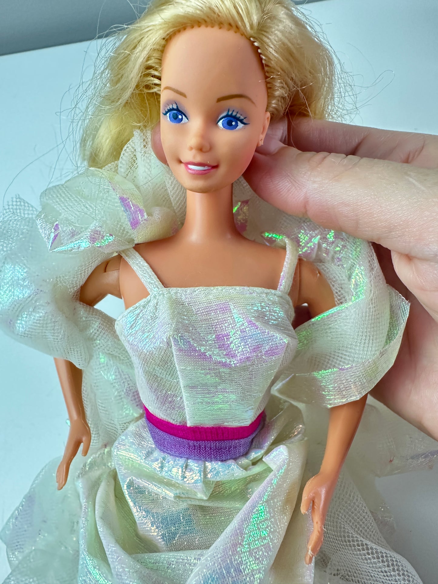 1983 Crystal Barbie Dress and Boa
