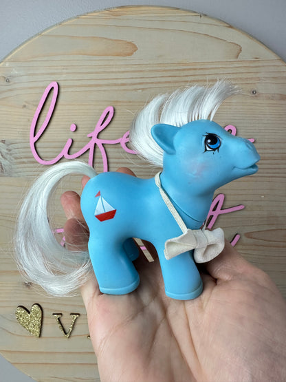 1980s Hasbro My Little Pony Clipper with Bowtie [Mail Order]