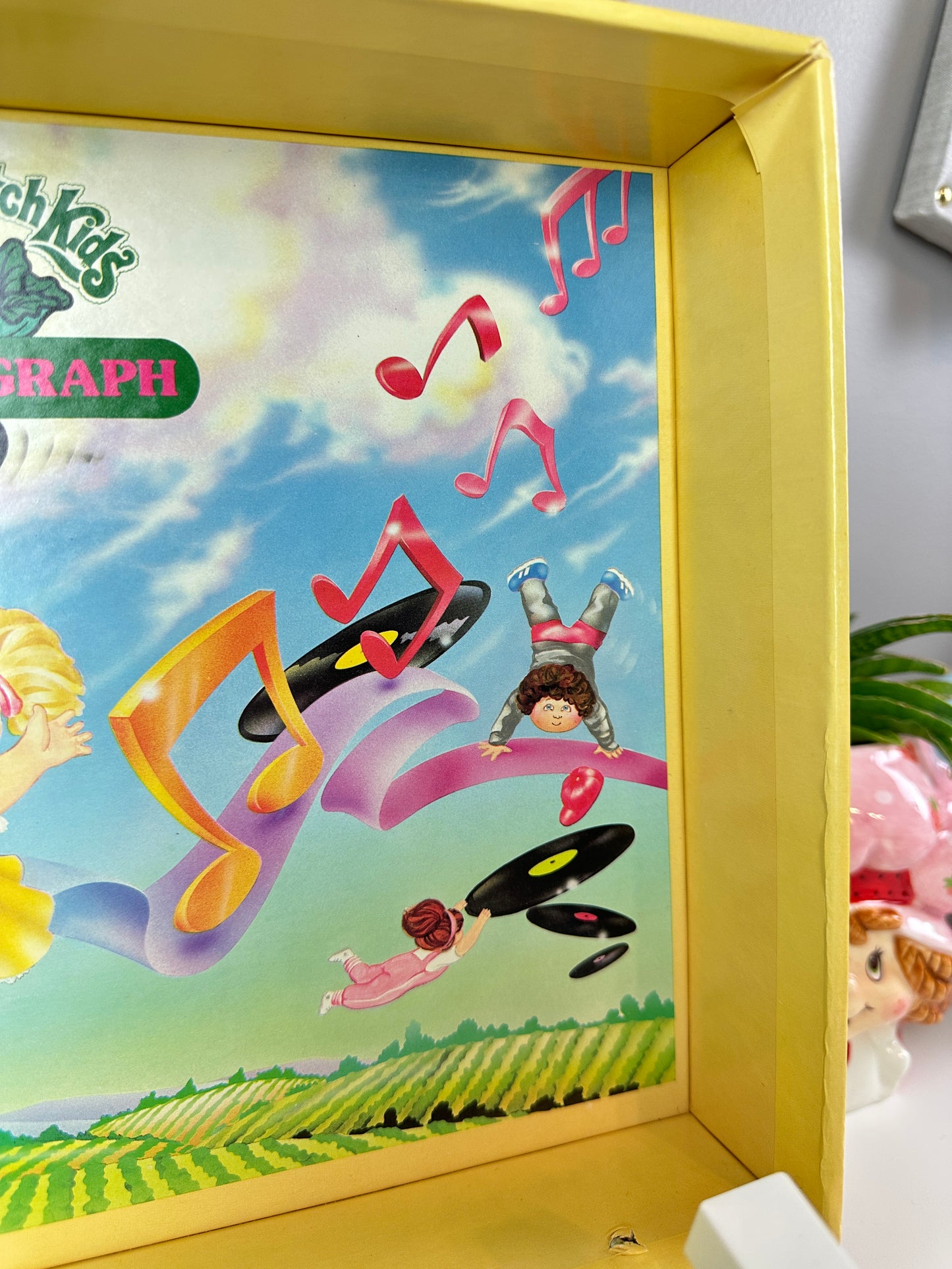 1983 Playtime Cabbage Patch Kids Record Player in Box