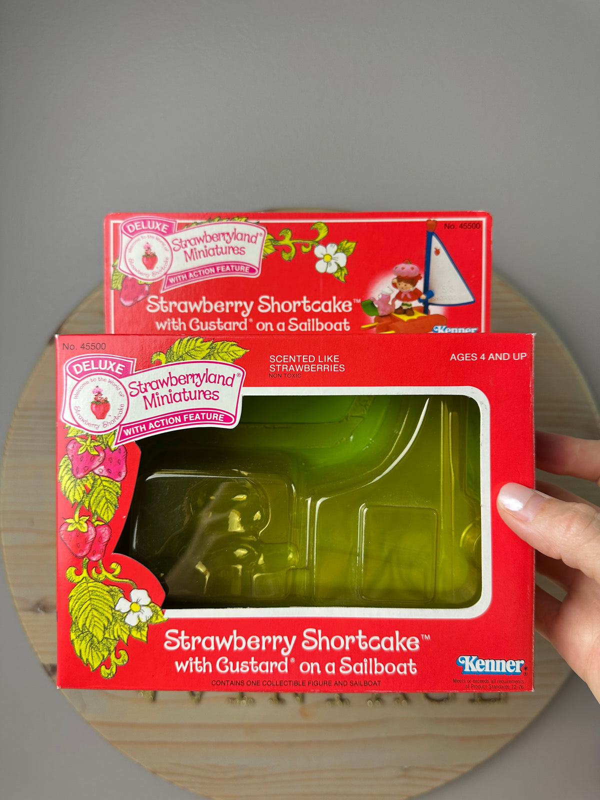1983 Kenner Strawberry Shortcake Deluxe Miniature Sets [Sold Separately] *Berry Vault^
