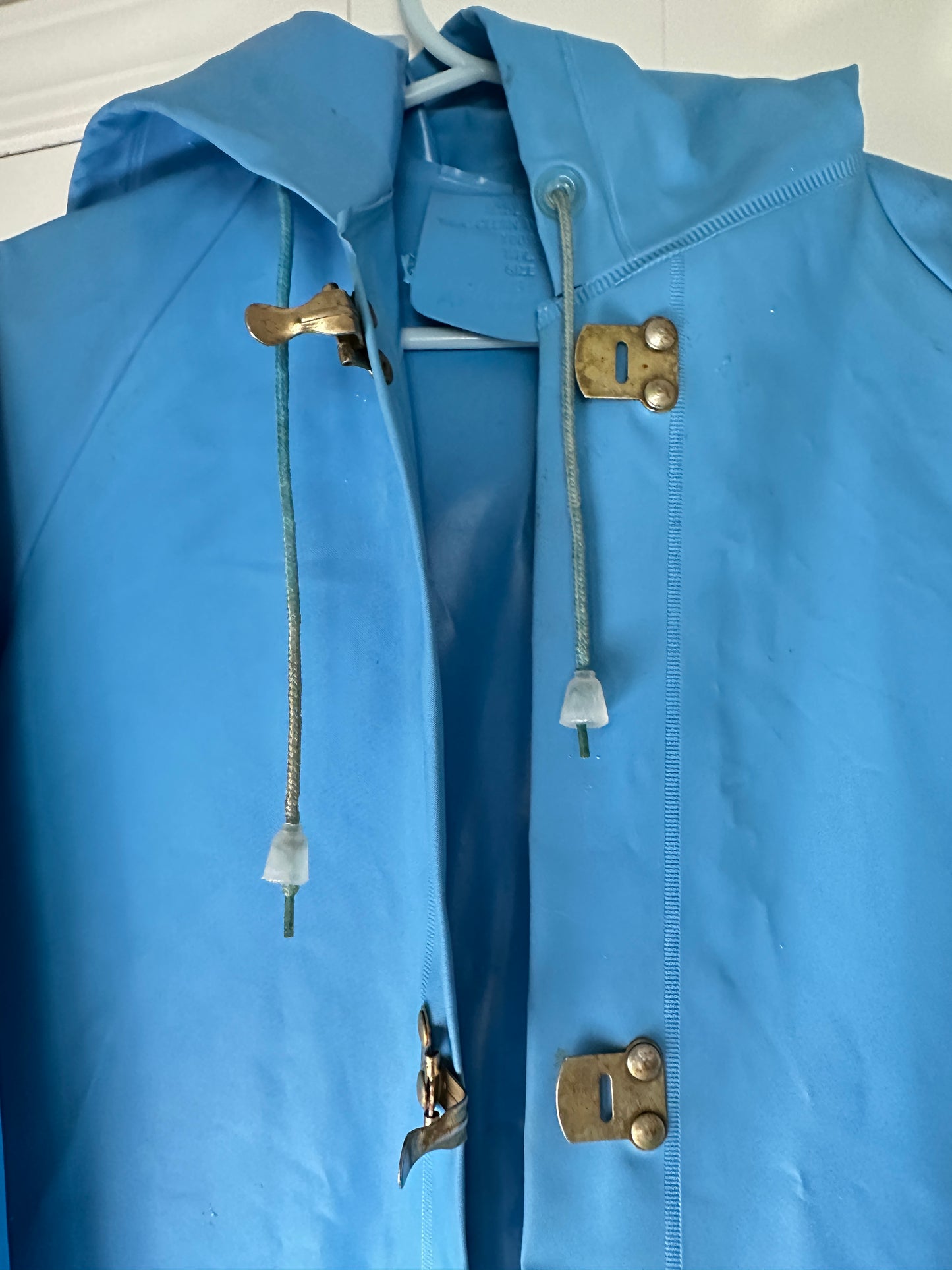 1980s Strawberry Shortcake Rain Jacket Slicker "Here Comes Sunshine" Size 6