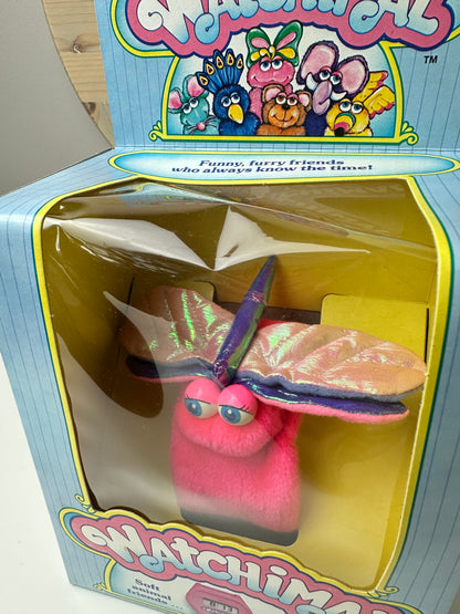 1980s Hasbro Softies Watchimals  Dragonfly NRFB MIB