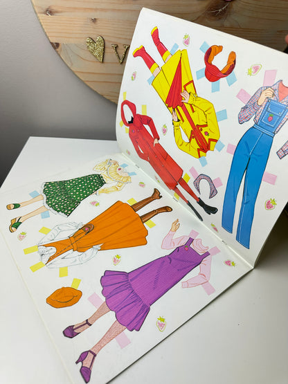1979 Whitman Strawberry Sue Paperdoll Book Unused
