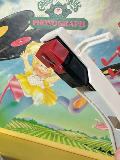 1983 Playtime Cabbage Patch Kids Record Player in Box