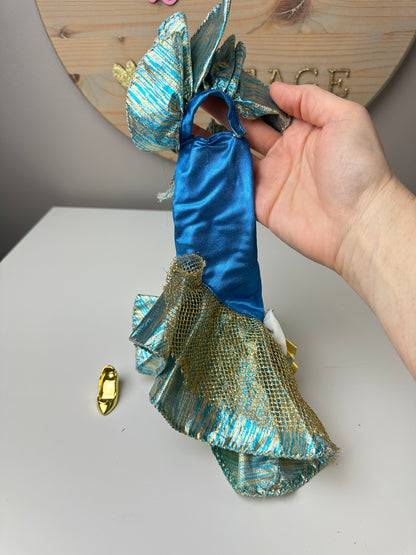 1987 Hasbro JEM Doll Outfit "Moroccan Magic" Dress & Shoe