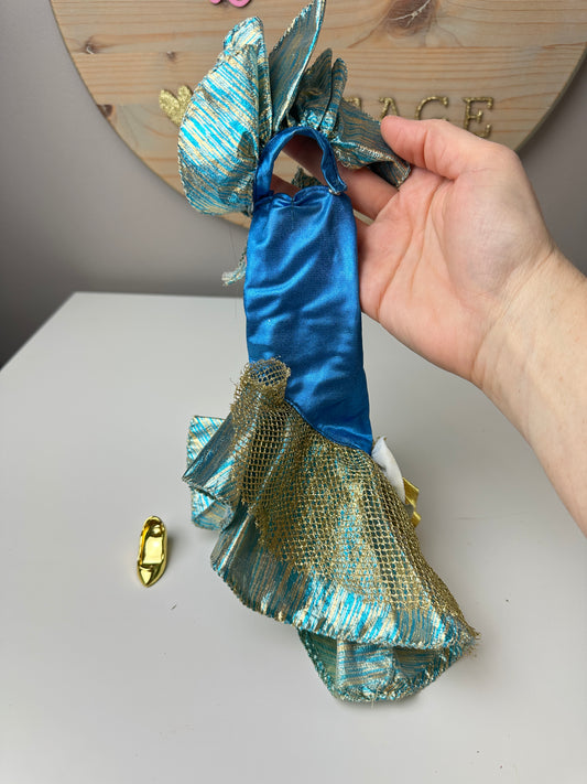 1987 Hasbro JEM Doll Outfit "Moroccan Magic" Dress & Shoe