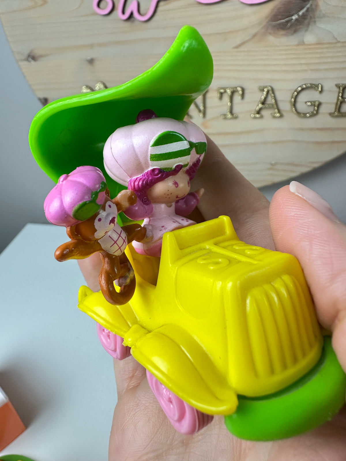 1983 Kenner Strawberry Shortcake Deluxe Miniature Sets [Sold Separately] *Berry Vault^