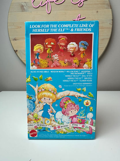 1982 Mattel Herself the Elf Doll Factory Sealed NRFB