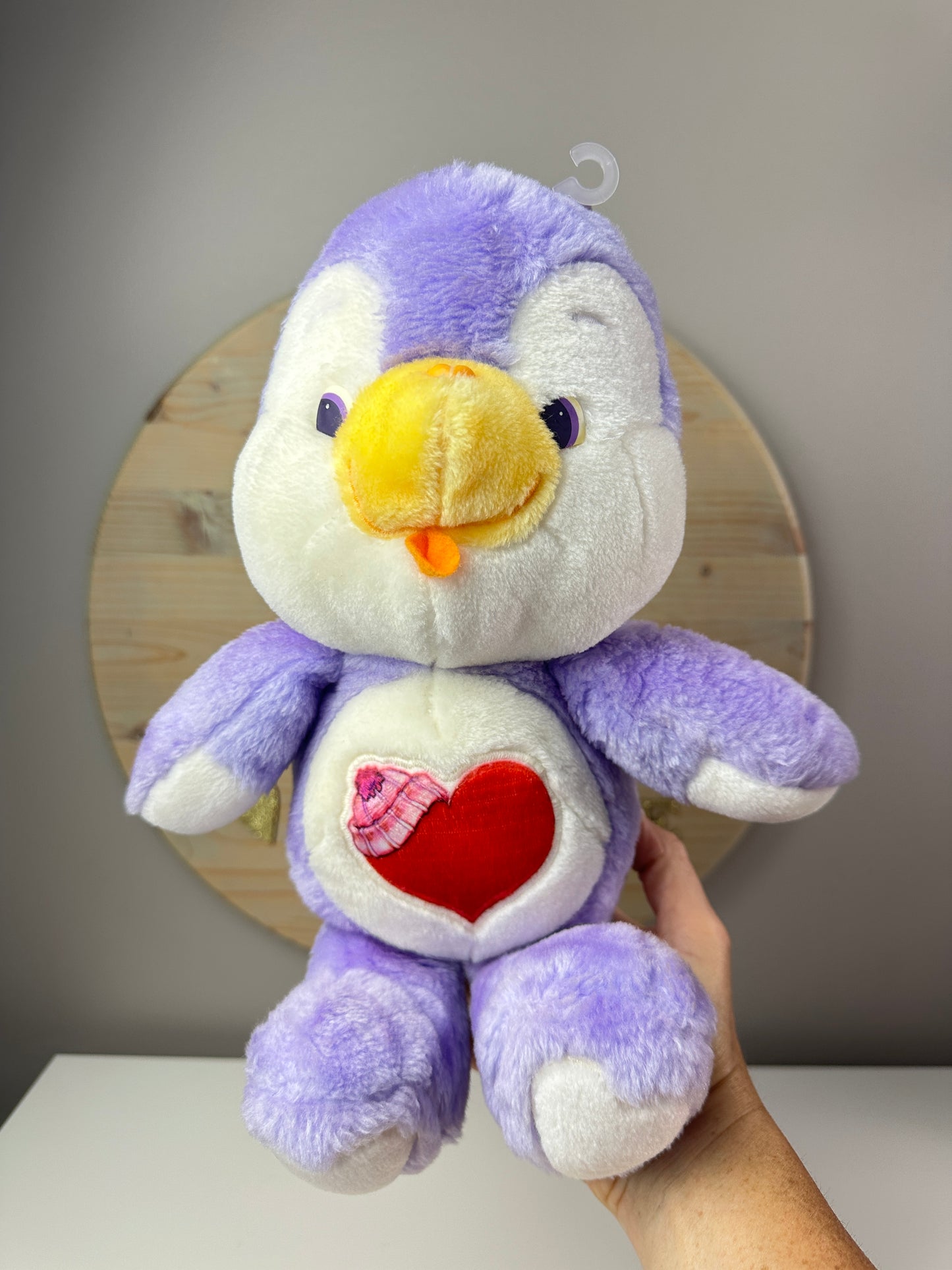 1983 Kenner Care Bears Cousins Cozyheart Penguin Plush