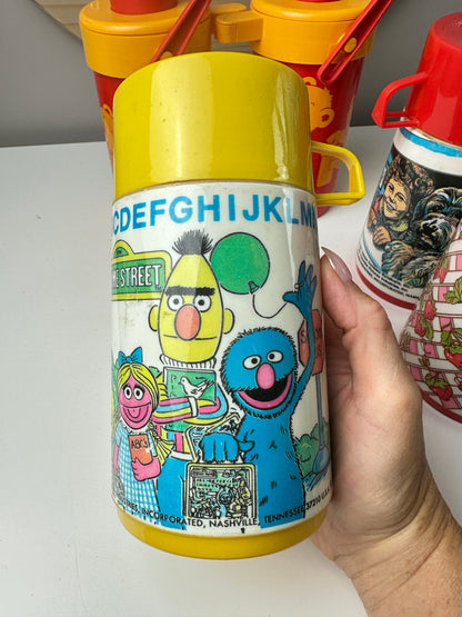 1980s Aladdin & Bambola Thermos Drink Dispenser Lot
