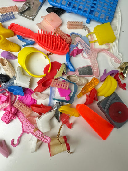 1980s Mattel Barbie & Other Fashion Doll Accessory Lot